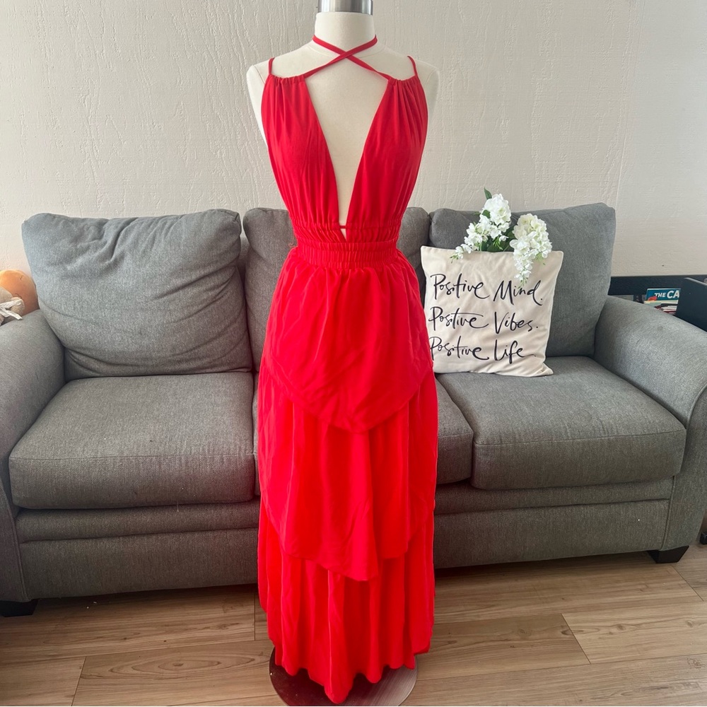NWOT Sexy Layered Dress